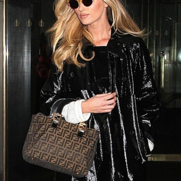 Fendi: Zucca Tobacco FF Handle Tote - Picture 10 of 16